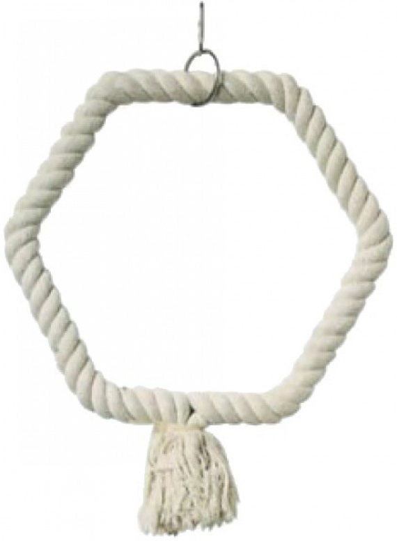 Hexagon madárhinta erős kötélből