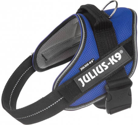 Julius-K9 IDC powAIR légáteresztő, szellőző, nyári hám kutyáknak kék színben