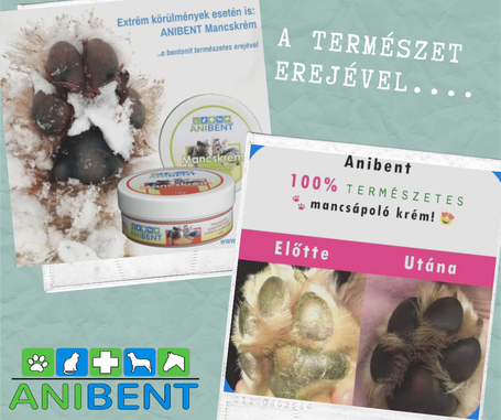 Anibent natúr mancskrém bentonit gyógyiszappal, shea vajjal, aloe verával