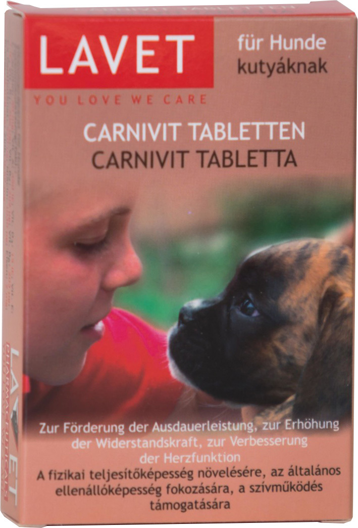 Lavet carnivit tablete pentru câini