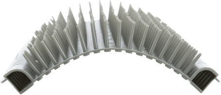 Trixie Corner Massage Bursh For Cats - Falraszerelhető masszírozó kefe macskák részére