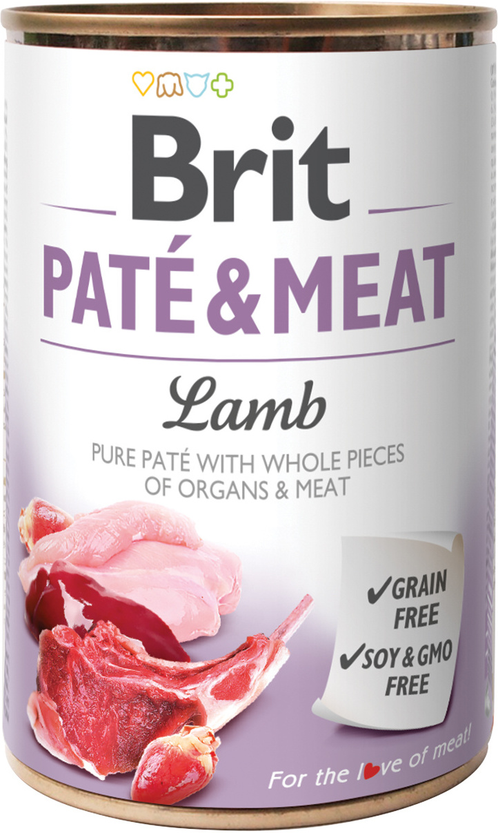 Conservă Brit Care Paté & Meat Lamb