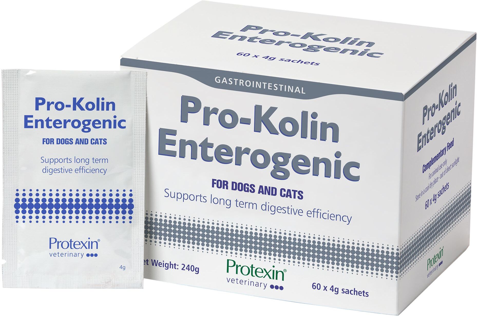 Protexin Pro-Kolin Enterogenic supliment alimentar cu probiotice și prebiotice pentru câini - zoom