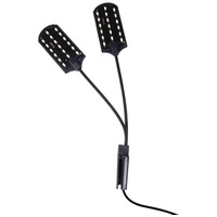 X7 LED fehér fényű kecses iker világítótestek akváriumokhoz #3