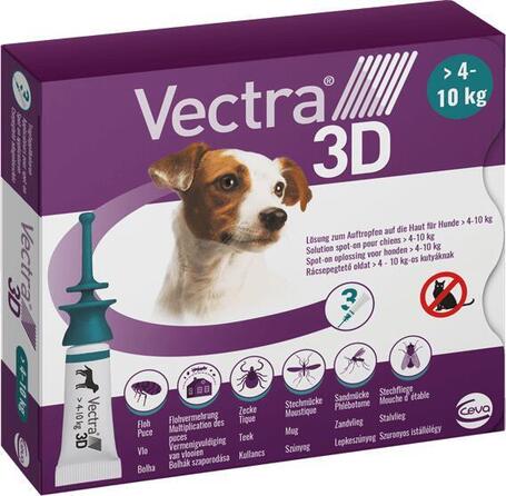 Vectra 3D repellens spot on kutyáknak