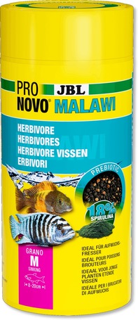 JBL ProNovo Malawi Grano M lemezes táp algaevő sügéreknek