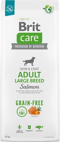 Brit Care Grain-Free Adult Large Breed Salmon & Potato kutyatáp gabonaérzékenységre