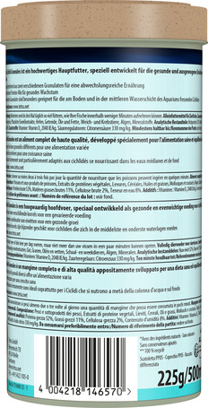 Tetra Cichlid Granules szemcsés sügértáp