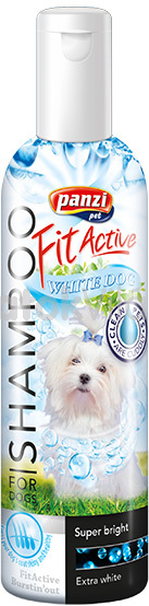 FitActive White Dog șampon pentru câini cu părul alb