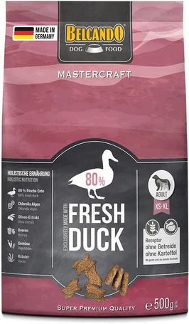 Belcando Mastercraft Fresh Duck | 80% friss kacsaúsból készült szuperprémium német kutyatáp