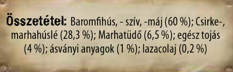 Leonardo Finest Selection alutasak baromfihússal és tojással