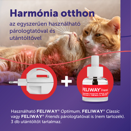 Feliway Friends nyugtató hatású párologtató macskáknak