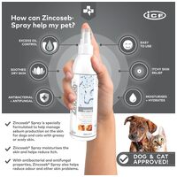 Zincoseb spray viszkető és/vagy korpázó (seborrhoea) bőrre kutyáknak és macskáknak #4