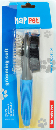 Happet kétoldalú kisállat kefe