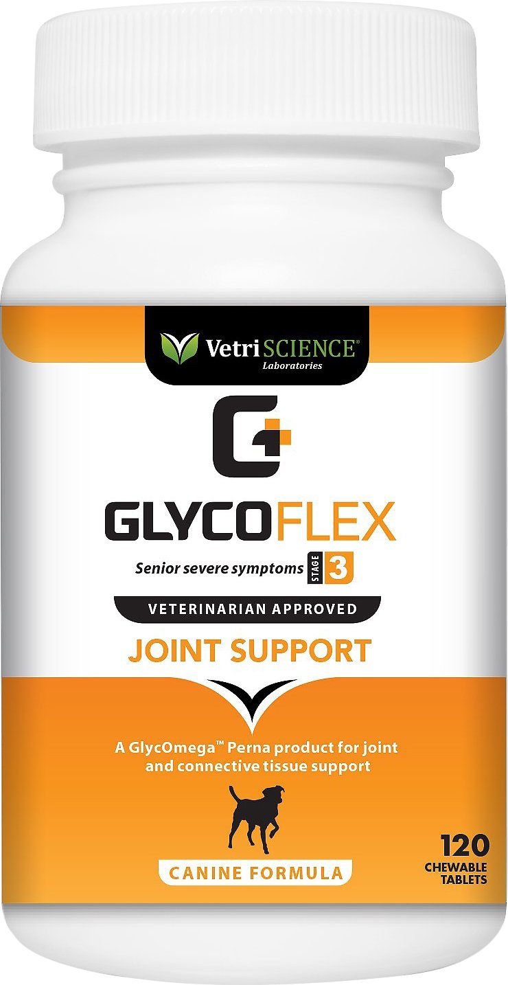 VetriScience Glyco-Flex III tablete masticabile articulații câini