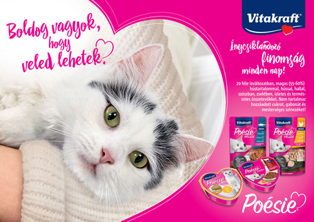 Vitakraft Poésie Délice Coalfish szószos eledel macskáknak alutasakban