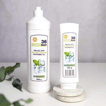 Menthamax 36 gél - Hűsítő, fájdalomcsillapító gél