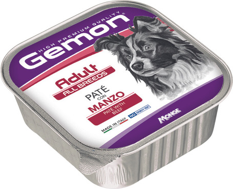 Gemon Dog Adult Paté with Beef