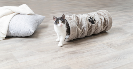 Trixie plüss bújócső macskának