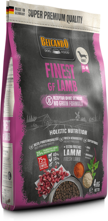 Belcando Finest Grain-Free Lamb | Táp válogatós, gabonára érzékeny kutyáknak | Kis- és közepes testméretű fajtáknak