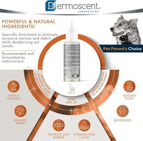 Dermoscent Essential Oto fültisztító