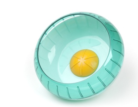 Műanyag futókerék