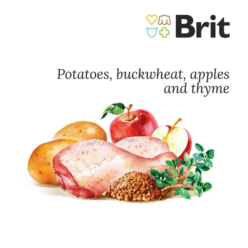 Brit Fresh Chicken with Potato Puppy & Junior Healthy Growth - zoom
