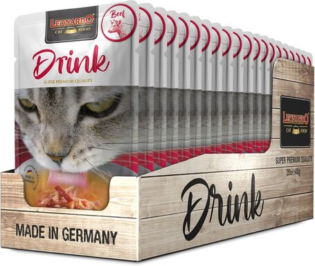 Leonardo Drink Beef alutasakos ital marhahússal