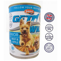 Panzi GetWild Dog Junior Beef & Apple konzerv #2