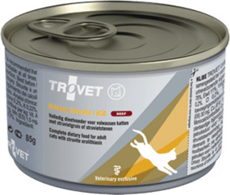 Trovet Cat Urinary Struvite ASD Beef konzerv Trovet Cat Urinary Struvite ASD Beef konzerv