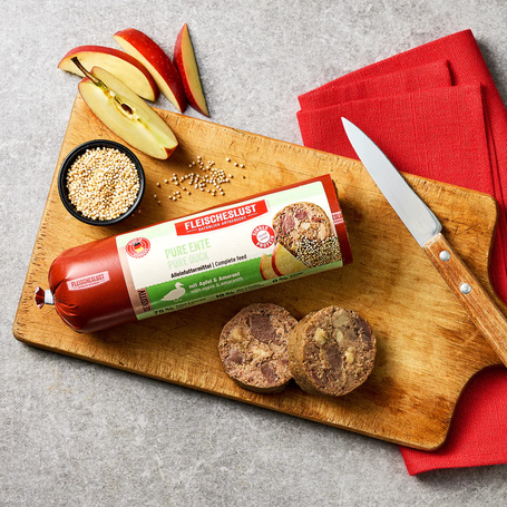 Meatlove párolt húsrolád - Szín kacsahús almával - Sensitive