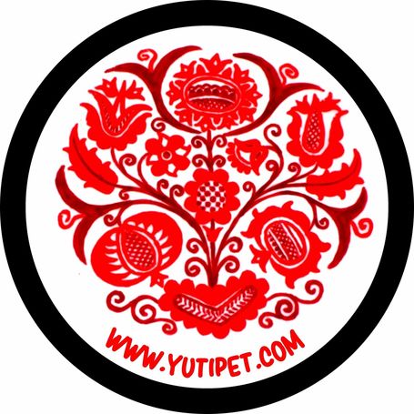 Grafikus címkék M-XXL méretű Yutipet hámokhoz