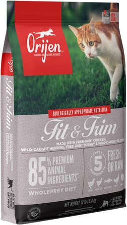 Orijen Fit & Trim Cat diétás macskaeledel