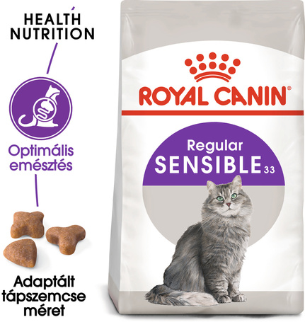 Royal Canin Sensible - Érzékeny emésztésű felnőtt macska száraz táp