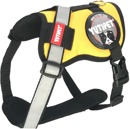 Yutipet RnD párnázott biztonsági kutyahám (Sárga)