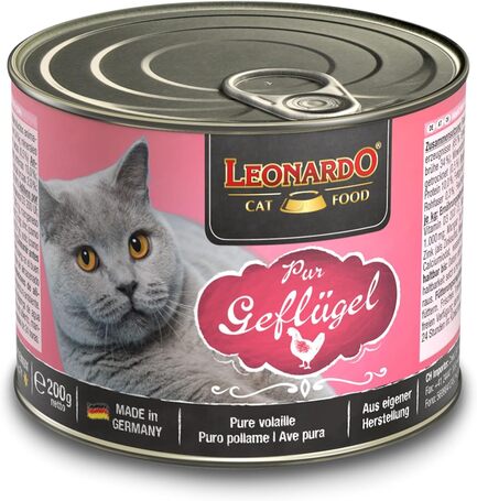 Leonardo szárnyashúsban gazdag konzerves macskaeledel