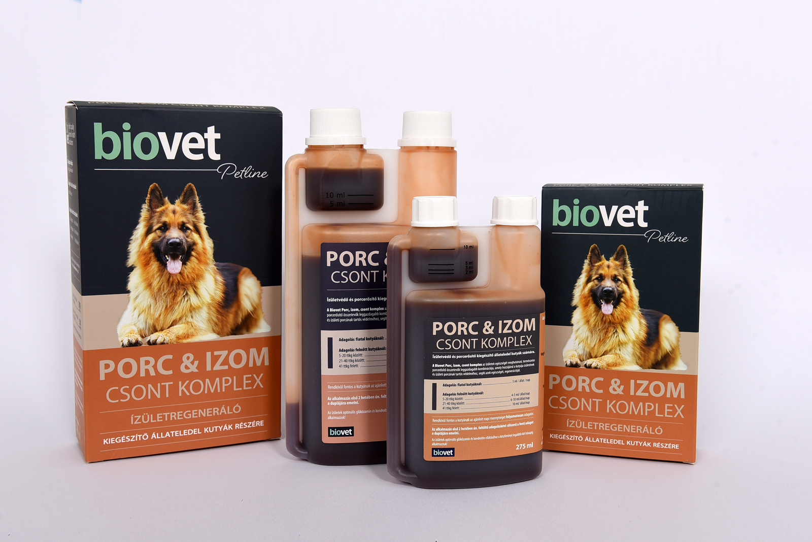 Biovet Cartilaje & Mușchi | Complex pentru oase sub formă de sirop pentru câini - zoom
