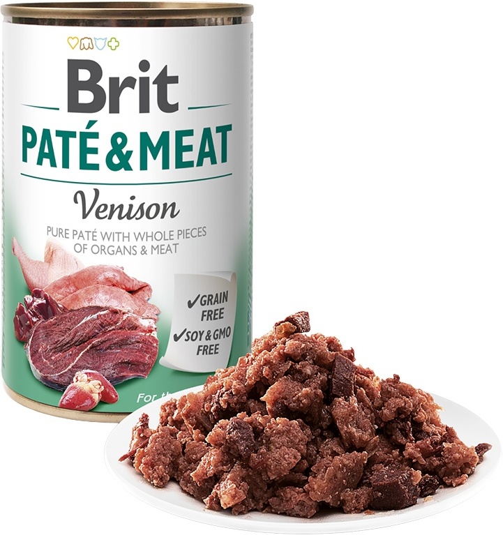 Conservă Brit Care Paté & Meat Venison - zoom