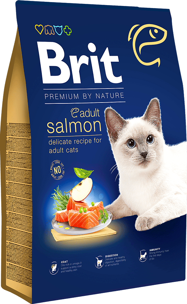 Brit Premium Cat Adult Salmon