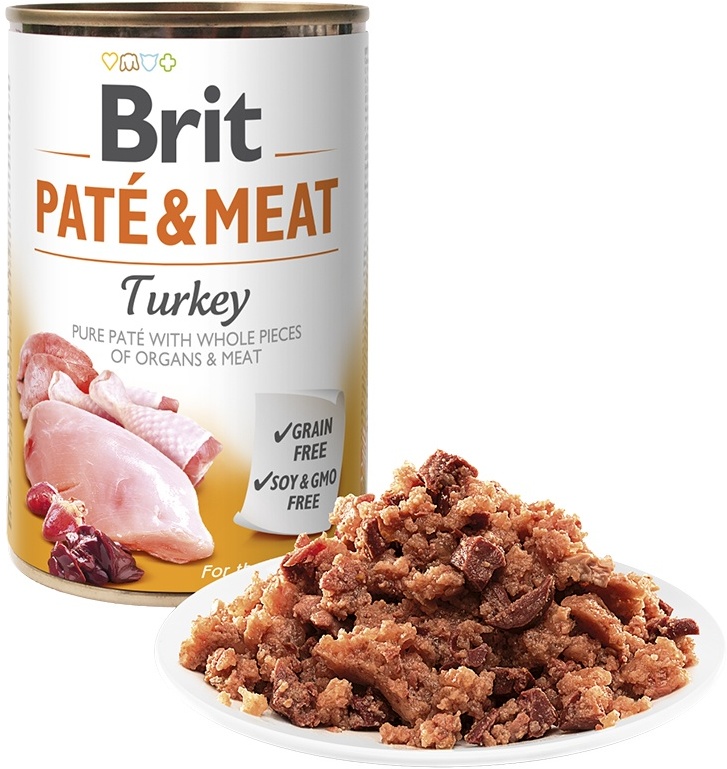 Conservă Brit Care Pate & Meat Turkey - zoom