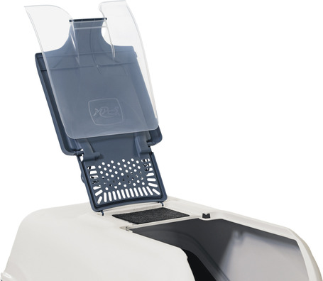 Netta Maxi kabrió tetős, könnyen tisztítható macska WC