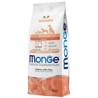 Monge Dog Adult Monoprotein Salmon with Rice 12 kg