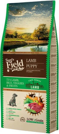 Sam's Field Low Grain Puppy Hypoallergenic Lamb | Bárányhúsos kölyöktáp