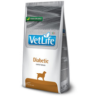Vet Life Natural Diet Dog Diabetic | Cukorbetegségben szenvedő kutyáknak készült gyógytáp