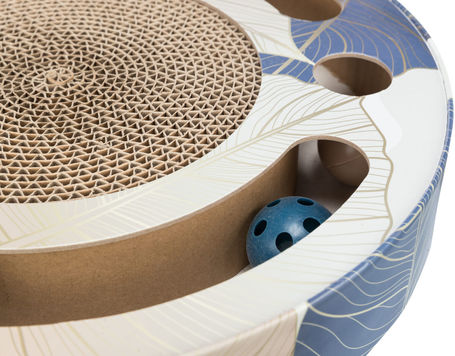 Trixie kaparó dob macskáknak labdákkal és macskamentával