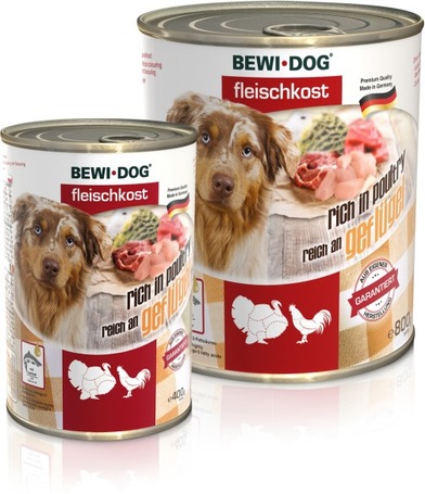 Bewi-Dog baromfi színhúsban gazdag konzerves eledel