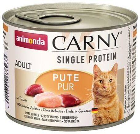 Animonda Carny Single Protein tiszta pulykahúsos konzerv macskáknak