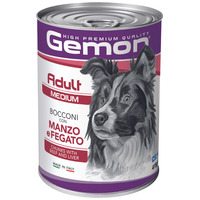 Gemon Dog Medium Adult Chunks with Beef & Liver