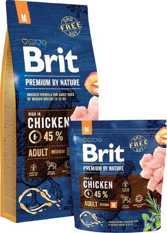 Brit Premium Adult Medium Breed | Közepes termetű, felnőtt kutyáknak