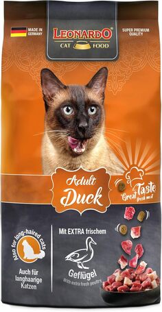 Leonardo Adult Duck kacsahúsos és rizses szárazeledel